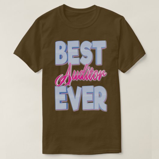 Bester Auditor je T-Shirt (Design vorne)