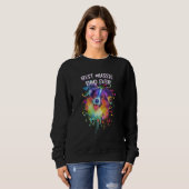 Bester Aussie-Vater überhaupt Australischer Schäfe Sweatshirt (Vorne ganz)