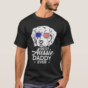 Bester Aussie-Vati Aller Australischer Schäferhund T-Shirt