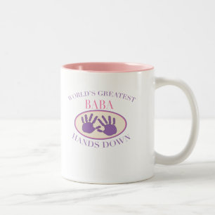 Bester Baba überhaupt T-Shirt Zweifarbige Tasse