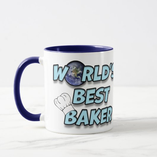 Bester Bäcker der Welt Tasse (Links)