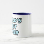 Bester Bäcker der Welt Tasse (Zentrum)