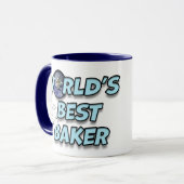 Bester Bäcker der Welt Tasse (Vorderseite Links)