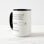 Bester Baker Tasse (Vorderseite Links)
