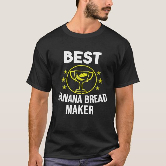 Bester Bananenbrot-Maker Niedlicher Konditorei Koc T-Shirt (Vorderseite)
