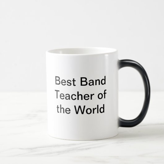 Bester Band-Lehrer der Welt Verwandlungstasse (Rechts)
