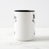 Bester "Banjo VATER" jemals! Vatermusik Zweifarbige Tasse (Mittel)