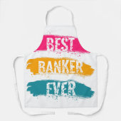 Bester Banker je Schürze (Vorderseite)