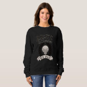 Bester Barber by Par Funny Golf Golfer Sweatshirt (Vorne ganz)