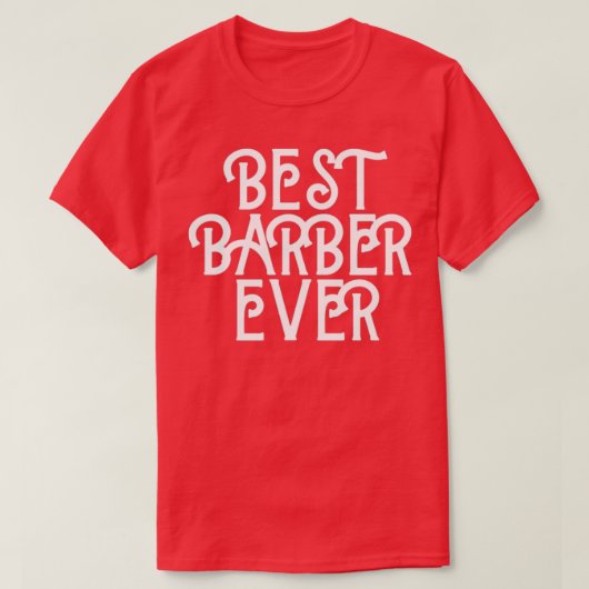 Bester Barber je 15 T-Shirt (Design vorne)