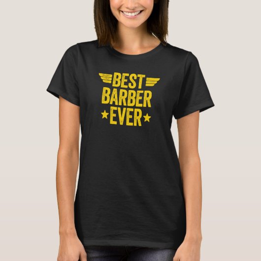 Bester Barber je 2 T-Shirt (Vorderseite)