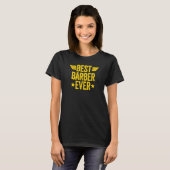 Bester Barber je 2 T-Shirt (Vorne ganz)
