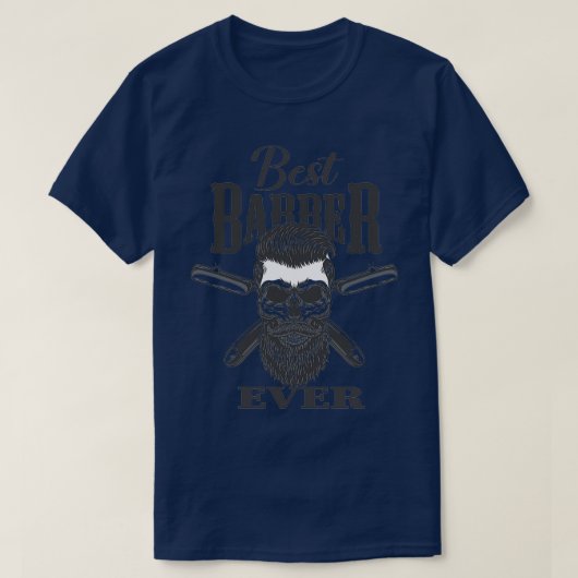 Bester Barber je 6 T-Shirt (Design vorne)