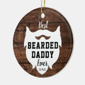 Bester Bartdäne je Personalisierter Bauernhof Keramik Ornament (Links)