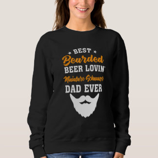 Bester bärtiger Bier liebender Australian Shepherd Sweatshirt