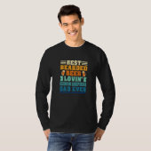 Bester bärtiger bierliebender Deutscher-Schaferhun T-Shirt (Vorne ganz)