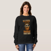 Bester bärtiger Havanese-Vater, der Bier liebt, zu Sweatshirt (Vorne ganz)