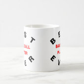 Bester Baseball-Player je Kaffeetasse (Mittel)
