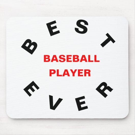 Bester Baseball-Player je Mousepad (Vorne)