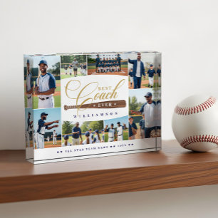 Bester Baseball-Trainer überhaupt Team-Sport-Fotoc Fotoblock