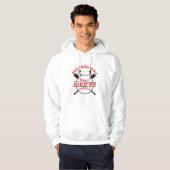 Bester Baseball-Vater aller Zeiten Hoodie (Vorne ganz)
