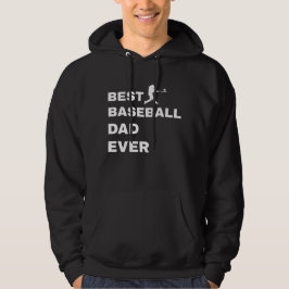 Bester Baseball-Vater Aller Zeiten Hoodie
