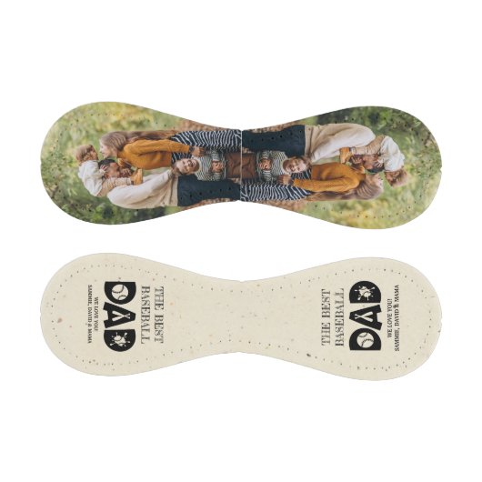 Bester Baseball-Vater Erstellen Sie Ihr eigenes Fo Baseball (Paneele)