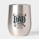 Bester Baseball-Vater je (Rückseite)