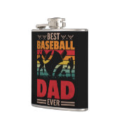 Bester Baseball-Vater je Flachmann (Links)