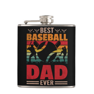 Bester Baseball-Vater je Flachmann