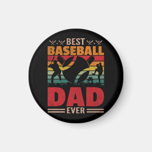 Bester Baseball-Vater je Magnet