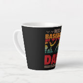 Bester Baseball-Vater je Milchtasse (Linke Ecke)