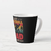 Bester Baseball-Vater je Milchtasse (Rechte Ecke)
