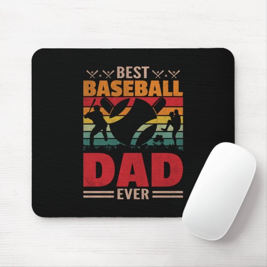 Bester Baseball-Vater je Mousepad (Mit Mouse)