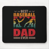 Bester Baseball-Vater je Mousepad (Vorne)
