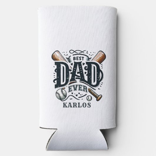 Bester Baseball-Vater je Selters Dosenkühler (Rückseite)