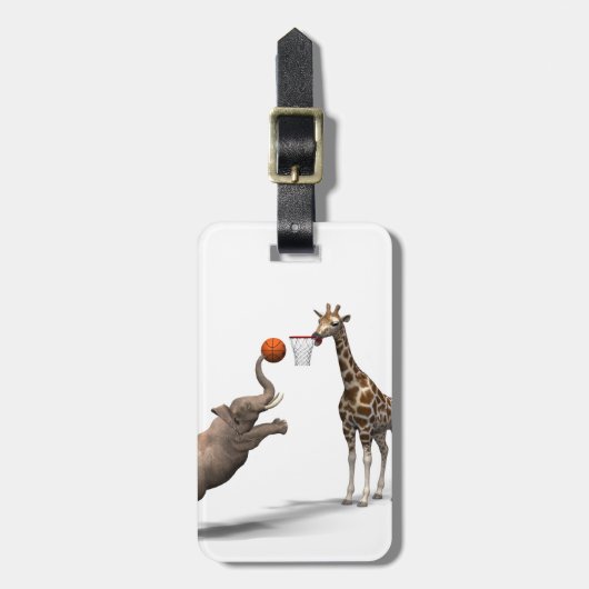 Bester Basketball-Scorer Gepäckanhänger (Vorderseite vertikal)