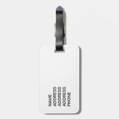 Bester Basketball-Scorer Gepäckanhänger (Rückseite vertikal)