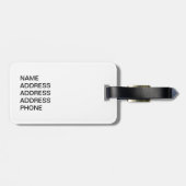 Bester Basketball-Scorer Gepäckanhänger (Rückseite horizontal)