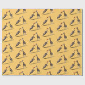 Bester Basketball-Scorer Geschenkpapier (Flach)