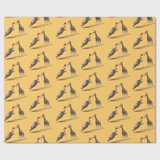 Bester Basketball-Scorer Geschenkpapier (Flach)