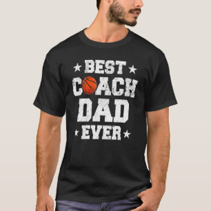 Bester Basketball-Vater je Daddy Papa Fathers T-Shirt
