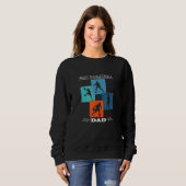 Bester Basketball-Vater Sweatshirt (Vorne ganz)