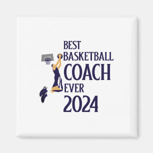 Bester Basketballtrainer je 2024 Magnet