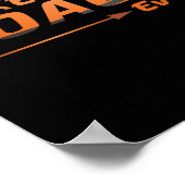 Bester Basketballtrainer je Poster (Ecke)