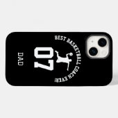 Bester Basketballtrainer je | Sportteam Jersey Case-Mate iPhone Hülle (Rückseite (Horizontal))