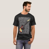 BESTER BASS-SPIELER VON BEISPIELLOSEM T-Shirt (Vorne ganz)