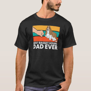 Bester Basset Hound Vater je Basset Hound T-Shirt