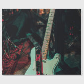 Bester Bassist je Geschenkpapier (Flach)