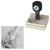 Bester Bassist je Gummistempel (Stempel)